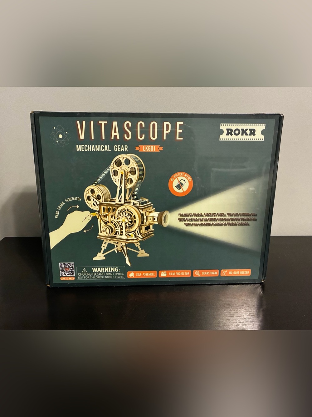 ROKR Vitascope 3D Wooden Puzzle (LK601) Brand New Sealed In Box